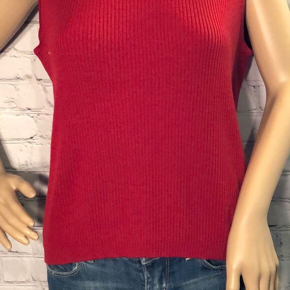 Croft & Barrow Vintage Ribbed Sleeveless Top LP - Picture 3 of 11